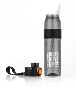 Botella de Hidratación Reutilizable de 1000 ml con Tapa Abatible Segura, Botella de Agua a Prueba de Fugas Libre de BPA para el Bienestar Diario - Product Image 1