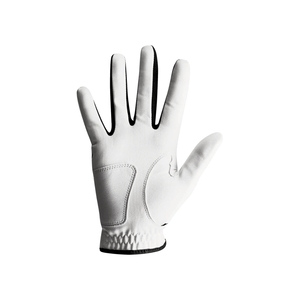 Gants de golf hybrides personnalisés avec logo OEM, en cuir véritable, paume renforcée, élastiques, imperméables, légers, matière extensible 4 directions - Product Image 3