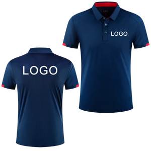 Camiseta Polo de Manga Corta para Hombre, Logotipo Bordado Personalizado, Camisa de Golf Transpirable con Diseño de Cuello Clásico - Product Image 2