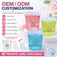 Série de Soins Réparateurs Hydratants pour la Peau : Gel Cristal Réducteur de Rougeurs Post-Soleil à l'Acide Hyaluronique pour l'Élimination des Cicatrices
