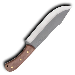 Couteau de chasse et de camping professionnel en acier à haute teneur en carbone, manche en bois, lame fixe forgée à la main, étui en cuir ODM, directement de l'usine - Product Image 2