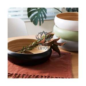 Bols en bois ronds 2026 très demandés pour céréales et petit-déjeuner – Outils de cuisine élégants, sûrs et durables en bois pur - Product Image 1