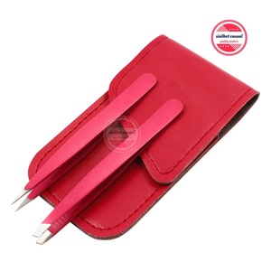 Pinzas de acero inoxidable para cejas, Color negro, longitud de 9,5 cm, instrumentos de belleza para desplumar cejas, compre 2000 y obtenga 10 gratis - Product Image 5