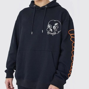 Factory Direct Loose Fit Cotton Tracksuit Sequin Embroidery Acid Wash Custom Design Jogger Set <b>Comfortable</b> Streetwear Clothing - Product Image 5