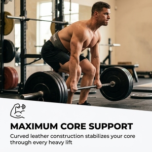Ceinture de musculation en gros, ceinture de levage réglable pour haltérophilie, ceinture de musculation en cuir pour soulevé de terre, équipement de fitness pour la gym - Product Image 5
