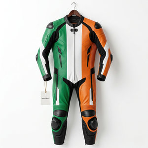 Traje de Carreras de Cuero para Motocicleta Hecho a Medida, Colores, Logotipos y Tallas Personalizables - Product Image 4