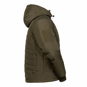 Chaqueta Safari para Hombre con Logotipo Personalizado, Chaqueta Utilitaria con Capucha para Exteriores, Ligera, Resistente al Viento, Informal, con Cierre, para Caza y Viajes - Product Image 5