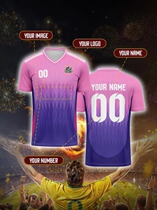 ชุดเสื้อฟุตบอลชายแบบแห้งเร็วสั่งทำพิเศษ ผ้าโพลีเอสเตอร์ 100% ชุดฝึกซ้อมฟุตบอล พิมพ์ลายด้วยความร้อนด้านหน้า ชุดทีม - Product Image 5