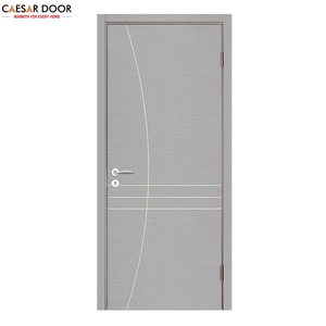 Puerta Interior de Lujo de Madera Maciza y MDF, Impermeable, Resistente al Calor, Ecológica, con Aislamiento Acústico, Panel de Entrada Precolgado para Hospital - Product Image 2