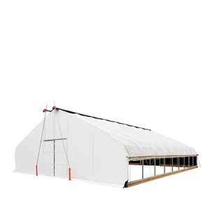 Serie Pro 30 'X 40' copertura a due strati per la privazione della luce della serra 6 mil telone oscurante pellicola trasparente - Product Image 1