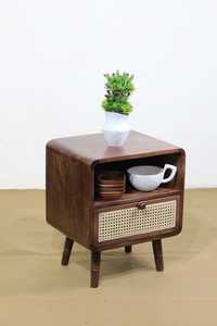 Compact <b>Wooden</b> Side <b>Table</b> Designed With Solid Wood Material For <b>Small</b> Spaces And Stylish Home Interiors - Product Image 3