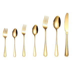 Juego de Cubiertos Duraderos para Servicio de Alimentos, Diseñado para Comidas en Grandes Eventos y Cenas Caseras, Permite un Uso Diario Cómodo - Product Image 1