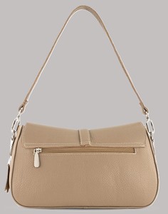 Sac bandoulière en cuir Royaa avec poignée supérieure, sac à bandoulière pour femme en cuir véritable, sac à bandoulière à sangle unique avec fermeture éclair - Product Image 3