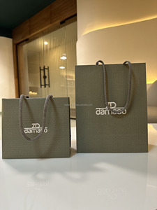 Bolsas de papel Premium de lujo para joyería Diseños elegantes de moda con opciones personalizadas para regalar - Product Image 5
