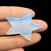 Opalite de Qualité Supérieure en Forme d'Étoile, Pierre Semi-Précieuse Naturelle, Magnifique Bijou de Méditation, Pierres Précieuses en Gros