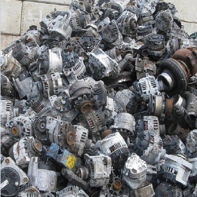 Used Electric Motor Scrap Alternator Starter Scrap Electronic Iron 99.9% Copper Wire Lump Shape