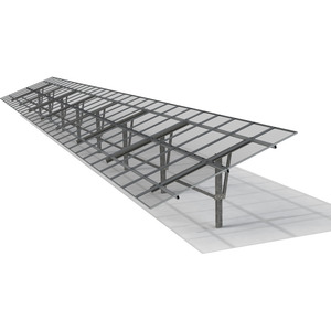 Unirac GFT Rail d'inclinaison au sol de 166 '(14')-411166m - Product Image 1