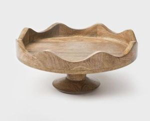 Trending Three Tier Wooden Cake Stand Pedestal Tray for Home Kitchen Table Dessert Display Three tier wooden cake stand - Product Image 6