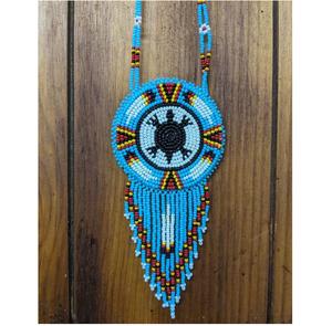 Ensemble de bijoux élégant en perles faites à la main, collier et boucles d'oreilles, pour les soirées et les célébrations festives - Product Image 2