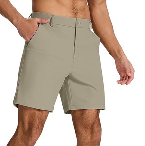 Shorts chino de golf confortables et extensibles en coton 100% écologique pour homme, respirants, longueur genou, pour activités de plein air et voyages, shorts sportifs - Product Image 1