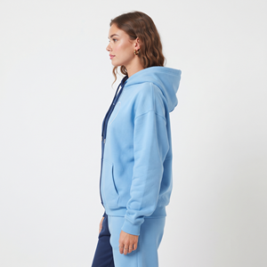 Graphic Women's Oversized <b>Polyester</b> <b>Hoodie</b> Color Block Heart Design Long Sleeve Casual Pocket Sweatshirt - Product Image 4