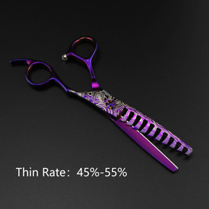 6.0 Inch Fashion Beauty <b>Barber</b> Hair Scissor First-grade Quality Hairdressing Scissors Straight Hot Sale Easy to Cut - Product Image 5