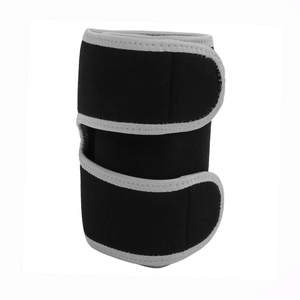 Protège-coudes de musculation professionnel à rayures bleues, soutien par compression, pour entraînement en salle, protection des bras, personnalisation de la marque - Product Image 5