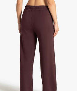 Pantalon de jogging décontracté personnalisé pour femme, coupe large, en molleton de coton, idéal pour l'extérieur, vente en gros - Product Image 5