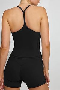 DENEZE SPORTS Mono Deportivo de Yoga de Una Pieza para Mujer, de la Mejor Calidad, Secado Rápido, Sin Mangas, Elástico, para Gimnasio y Entrenamiento - Product Image 3