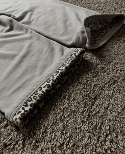 Pantalon de survêtement homme sur mesure OEM, 100 % coton, coupe ample, jambes larges, taille haute double, style jogger - Product Image 3