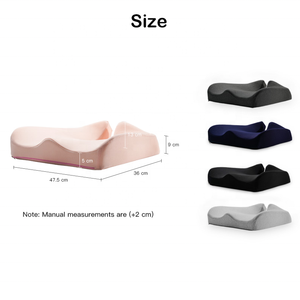 <span class=keywords><strong>Coussin</strong></span> en mousse à mémoire de forme orthopédique confortable pour siège de <span class=keywords><strong>bureau</strong></span> - Product Image 3
