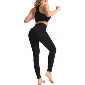 Ensemble de yoga fitness pour femmes anti-rides de haute qualité, dernière mode, léger, confortable, vente chaude, prix abordable - Product Image 3