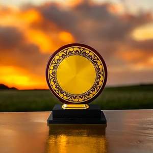 Trofeo Metálico Personalizado de Primera Clase, Trofeo de Logro para la Dedicación y el Rendimiento de los Empleados, Premios y Eventos de Reconocimiento - Product Image 1