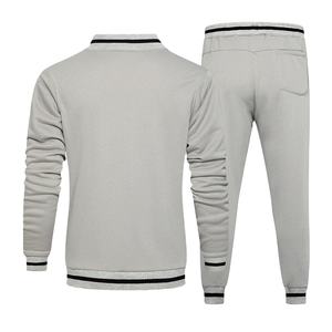 Survêtement de gymnastique de haute qualité pour hommes, survêtement de sport avec haut et bas de jogging - Product Image 3