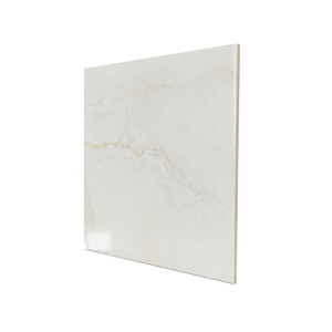 Carrelage de sol blanc de luxe, finition brillante, 60x60 cm, céramique vitrifiée, 2x2 pieds, salon, chambre, couloir, cuisine, carrelage de sol intérieur - Product Image 6