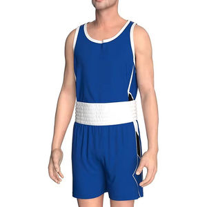 Unisex Men's Boxing Uniform Cheap Satin Polyester Martial Art Suits Custom Logo OEM Service Latest Color for Adults cheap price - Product Image 3