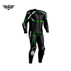 Nouveauté Combinaison de course de moto pour homme sur mesure de qualité supérieure EMPIRE TREND WEARS Combinaison de moto en cuir de qualité supérieure pour piste avec armure - Product Image 1