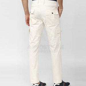 Pantalones Cargo de Lona Casuales para Hombre, Diseño Moderno, Servicio OEM, Diseño Personalizado, Cómodos, Precio Bajo, 100% Algodón - Product Image 3