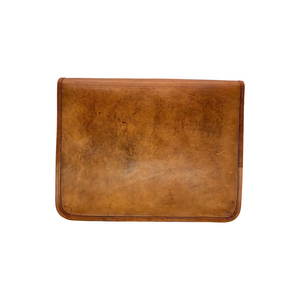 กระเป๋าหนังแพะสะพายข้างสำหรับทั้งชายและหญิง, สินค้ามาใหม่กระเป๋าถือใส่แล็ปท็อปใช้ในสำนักงานทำด้วยมือสไตล์แฟชั่นวินเทจ - Product Image 5