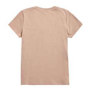 Camiseta de Mujer de Manga Corta, Holgada, Informal, de Algodón, para Verano, con Logotipo Personalizado, Proveedor Mayorista OEM - Product Image 4