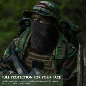 Cache-cou d'été personnalisé OEM, style cagoule, en tissu respirant de haute qualité, cache-cou intégral pour le sport et la pêche - Product Image 5