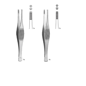 High Quality 7" Ferris Smith Tissue Forceps Manual Autoclavable CE Certified Stainless Steel Surgical Tweezers for <b>Plastic</b> - Product Image 5