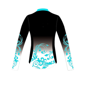 Conjunto Deportivo de 2 Piezas para Mujer, Chaqueta con Capucha y Mangas Largas, Bloques de Color, Tejido de Felpa, y Pantalones Cortos, Corte Regular, para Todas las Temporadas - Product Image 6