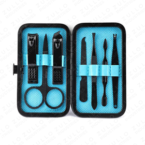 Professional 7PCS Stainless Steel Nail Art Manicure <b>Pedicure</b> Set Premium Cuticle Beauty <b>Tools</b> Custom OEM Wholesale - Product Image 5