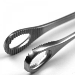 Pince à éponge de qualité supérieure pour art corporel, 18 cm, en acier inoxydable - Product Image 2