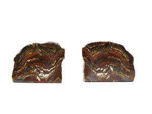 Matériaux de pierres précieuses de haute qualité, serre-livres en œil de tigre, pierre naturelle brute, minéraux, cristal pour la décoration, vente en gros - Product Image 4