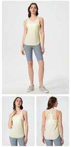 Vestido de Verano de Lona Lisa sin Mangas para Mujer, con Logotipo Personalizado, Sexy, Ajustado, Transpirable, Color Personalizado - Product Image 3