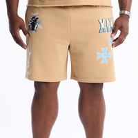 Shorts en molleton à séchage rapide, taille mi-haute, unis, légers, respirants, pour hommes, sport, course à pied, gym, décontractés, avec poches