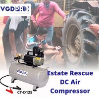 Compresseur d'air, 35 V, 24V, cc, pour camion d'aide tout terrain, outils de réparation de pneus, Mini pompe à Air, réservoir de 25 litres