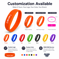 Bracelet RFID en silicone pour contrôle d'accès et identification, confortable pour la gym, 13,56 MHz, 125 kHz